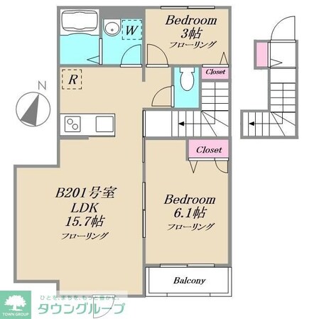 ihana gardenの物件間取画像